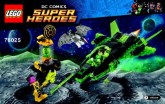 LEGO 76025 instructions page 1 – build guide