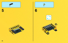 LEGO 76025 instructions page 10 – build guide