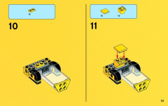 LEGO 76025 instructions page 13 – build guide