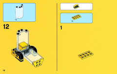 LEGO 76025 instructions page 14 – build guide