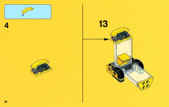 LEGO 76025 instructions page 16 – build guide