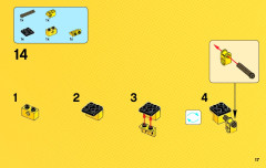 LEGO 76025 instructions page 17 – build guide