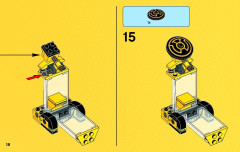 LEGO 76025 instructions page 18 – build guide