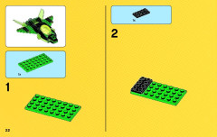 LEGO 76025 instructions page 22 – build guide