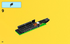 LEGO 76025 instructions page 28 – build guide