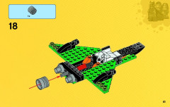 LEGO 76025 instructions page 41 – build guide