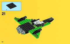 LEGO 76025 instructions page 44 – build guide