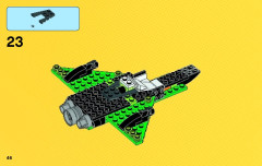 LEGO 76025 instructions page 46 – build guide