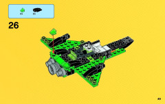 LEGO 76025 instructions page 49 – build guide