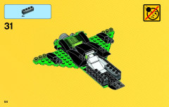 LEGO 76025 instructions page 54 – build guide