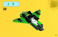 LEGO 76025 instructions page 55 – build guide