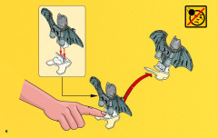 LEGO 76025 instructions page 6 – build guide