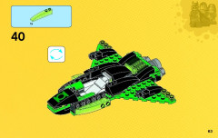 LEGO 76025 instructions page 63 – build guide