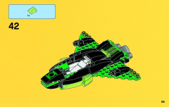 LEGO 76025 instructions page 65 – build guide