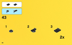 LEGO 76025 instructions page 66 – build guide