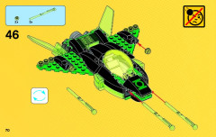 LEGO 76025 instructions page 70 – build guide