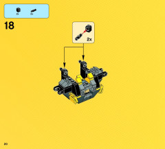 LEGO 76026 instructions page 20 – build guide