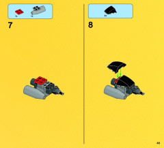 LEGO 76026 instructions page 43 – build guide