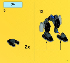 LEGO 76026 instructions page 49 – build guide