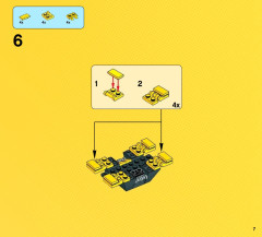 LEGO 76026 instructions page 7 – build guide