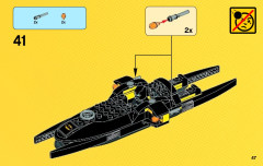 LEGO 76027 instructions page 47 – build guide