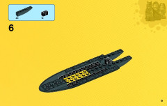 LEGO 76027 instructions page 9 – build guide