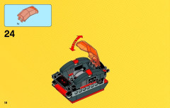 LEGO 76027 instructions page 18 – build guide