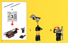 LEGO 76027 instructions page 2 – build guide