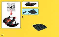 LEGO 76027 instructions page 26 – build guide