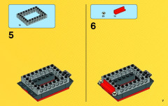 LEGO 76027 instructions page 7 – build guide