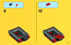 LEGO 76027 instructions page 9 – build guide