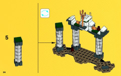 LEGO 76027 instructions page 26 – build guide