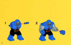 LEGO 76028 instructions page 6 – build guide