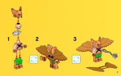 LEGO 76028 instructions page 7 – build guide