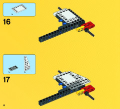LEGO 76028 instructions page 10 – build guide