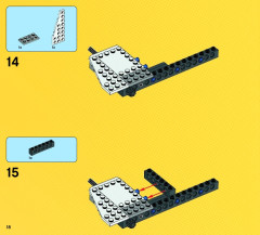 LEGO 76028 instructions page 18 – build guide