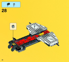 LEGO 76028 instructions page 36 – build guide