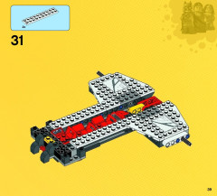 LEGO 76028 instructions page 39 – build guide