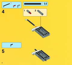 LEGO 76028 instructions page 4 – build guide