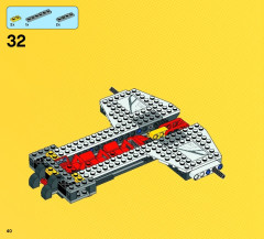 LEGO 76028 instructions page 40 – build guide