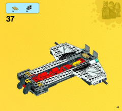 LEGO 76028 instructions page 45 – build guide