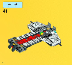 LEGO 76028 instructions page 50 – build guide