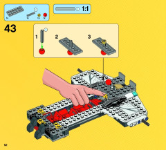 LEGO 76028 instructions page 52 – build guide