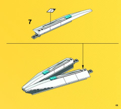 LEGO 76028 instructions page 65 – build guide
