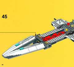 LEGO 76028 instructions page 66 – build guide