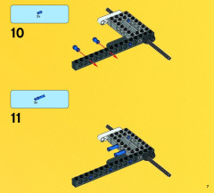 LEGO 76028 instructions page 7 – build guide