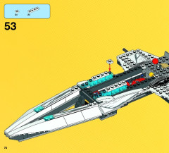 LEGO 76028 instructions page 74 – build guide