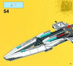 LEGO 76028 instructions page 75 – build guide