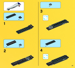 LEGO 76028 instructions page 77 – build guide