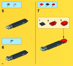 LEGO 76028 instructions page 78 – build guide